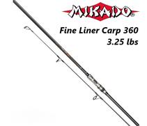 Удилище карповое Mikado FINE LINER CARP 360 3.25 lbs, фото 