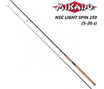 Спиннинговое удилище Mikado NSC LIGHT SPIN 250 (5-20 г), фото 