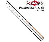 Удилище фидерное Mikado GRYPHON HEAVY Feeder 360 (до 120 г), фото 