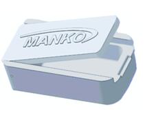 Мотыльница MANKO Элит Малая 80х50х30 мм (Белый), Расцветка: белый, фото 