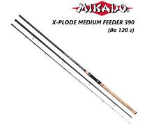 Удилище фидерное Mikado X-PLODE MEDIUM FEEDER 390 (до 120 г), фото 