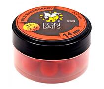 Lion Baits Бойл (pop-up) Wild Strawberry 14 мм - 25 г, Вкус: Wild Strawberry, Вид рыбы: карп и амур, Диаметр (мм): 14, фото 