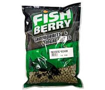 FishBerry Пеллетс карповый медленно растворимый "Чеснок" 6 мм - 1 кг, Вкус: чеснок, Вид рыбы: Карп, Диаметр (мм): 6, фото 