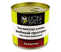 Lion Baits Активатор клева "Рыбный протеин" пастеризованный "КРЕВЕТКА" - 430 мл, Вкус: креветка, фото 