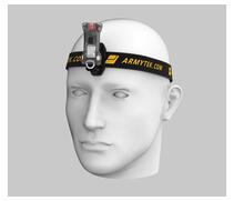 Фонарь Armytek Zippy Extended Set WR Grey / Белый и красный свет / 120 лм и 30 лм / 60°:110° / налобное крепление, фото 