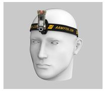 Фонарь Armytek Zippy Extended Set WR Yellow / Белый и красный свет / 120 лм и 30 лм / 60°:110° / налобное крепление, фото 