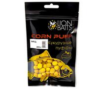 Lion Baits (Corn puff) Кукурузные пуффы "Мед" - 20 гр, Вкус: Мед, фото 