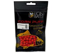 Lion Baits (Corn puff) Кукурузные пуффы "Клубника" - 20 гр, Вкус: клубника, фото 