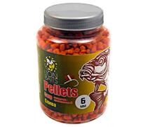 Lion Baits Пеллетс карповый Carp pellets Слива 6 мм - 300 гр, Вкус: слива, Вид рыбы: карп, сазан, амур, Диаметр (мм): 6 мм, фото 