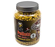 Lion Baits Пеллетс карповый Carp pellets Тигровый орех 6 мм - 300 гр, Вкус: Тигровый орех, Вид рыбы: карп, сазан, амур, Диаметр (мм): 6 мм, фото 