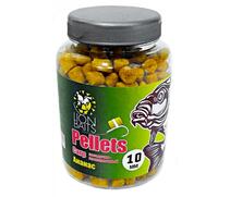 Lion Baits Пеллетс карповый Carp pellets Ананас 10 мм - 300 гр, Вкус: ананас, Вид рыбы: карп, сазан, амур, Диаметр (мм): 10 мм, фото 