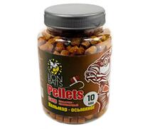 Lion Baits Пеллетс карповый Carp pellets Кальмар-осьминог 10 мм - 300 гр, Вкус: Кальмар-осьминог, Вид рыбы: карп, сазан, амур, Диаметр (мм): 10 мм, фото 