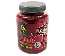 Lion Baits Пеллетс карповый Carp pellets Монстр краб 10 мм - 300 гр, Вкус: Монстр краб, Вид рыбы: карп, сазан, амур, Диаметр (мм): 10 мм, фото 