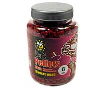 Lion Baits Пеллетс карповый Carp pellets Монстр краб 6 мм - 300 гр, Вкус: Монстр краб, Вид рыбы: карп, сазан, амур, Диаметр (мм): 6 мм, фото 