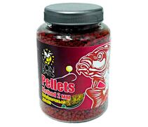 Lion Baits (Method pellets) Пеллетс методный "Клубничный джем" 2 мм - 300 гр, Вкус: клубничный джем, Расцветка: красный, Диаметр (мм): 2, фото 
