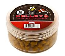 Lion Baits Пеллетс насадочный с резинкой "Мед" - 6 мм, Вкус: Мед, Диаметр (мм): 6 мм, фото 