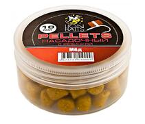 Lion Baits Пеллетс насадочный с резинкой "Мед" - 10 мм, Вкус: Мед, Диаметр (мм): 10 мм, фото 