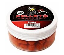 Lion Baits Пеллетс насадочный с резинкой "Слива" - 10 мм, Вкус: слива, Диаметр (мм): 10 мм, фото 