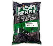 FishBerry Пеллетс форелевый Pellets Trout 4 мм - 1 кг, фото 