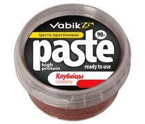 Приманка Vabik PASTE тесто протеиновое Клубника 90г, фото 