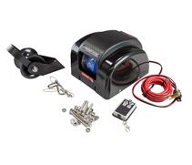 Якорная электрическая лебедка TRAC BigWater 45 (свободный спуск) + ПДУ(алюминиевый барабан), фото 