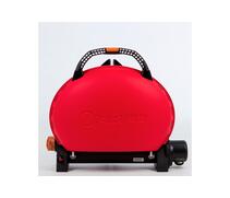 Портативный газовый гриль O-grill 800T красный (в комплекте адаптер тип А), Цвет: красный, фото 