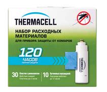 Набор расходных материалов Thermacell Mega Refill (10 газовых картриджей + 30 пластин), фото 