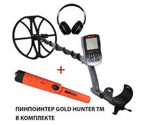 Металлоискатель Gold Hunter T90 Frogman с катушкой 13" + пинпоинтер TM, фото 