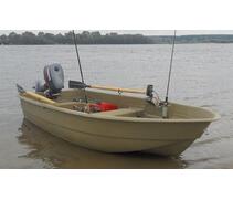 Стеклопластиковая лодка Стелс 315 с рундуком, фото 