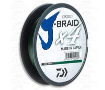 Леска плетеная DAIWA "J-Braid X4" 0,21мм 135 (зеленая), фото 