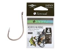 Крючки Mikado Sensual - KEIRYU W/RING 10078-4B, фото 