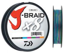 Леска плетеная DAIWA J-Braid X8 0,20 мм 150 м (мультиколор), фото 