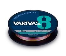 Плетеный шнур Varivas 8 Stripe Marking Edition, #0.6, 150 м, Многоцветный, фото 