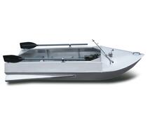 Алюминиевая лодка Романтика-Н 2.8 м., с булями, фото 