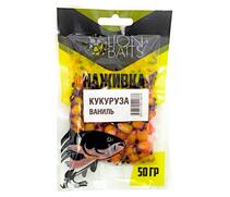 LION BAITS Кукуруза насадочная "Наживка" натуральная "Ваниль" 50гр, фото 