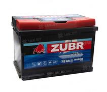 Аккумулятор ZUBR MARINE (75 Ah) , 12 V Обратная, R+ L3 ZM750, фото 