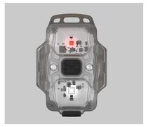 Фонарь Armytek Crystal Серый, Источник света : LXNZPL696 (белый) + LXNZPL696 (красный), Цвет: серый, Световая температура: White, фото 