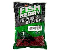 Пеллетс карповый Carp pellets "Клубничный джем" (красный) 10мм - 1кг, фото 