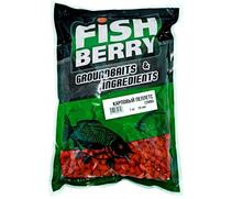 Пеллетс карповый Carp pellets "Слива" (оранж) 10мм - 1кг, фото 
