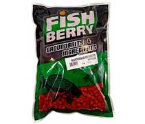 Пеллетс карповый Carp pellets "Фрутелла" (красный) 10мм - 1кг, фото 