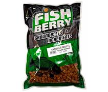 Пеллетс карповый Carp pellets "Кальмар-Осьминог" (коричневый) 10мм - 1кг, фото 