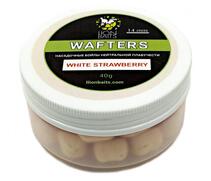 LION BAITS бойл нейтральной плавучести (Wafters) WHITE STRAWBERRY 14мм (БЕЛАЯ), фото 