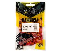 LION BAITS Кукуруза насадочная "Наживка" натуральная "Анис" 50гр, фото 