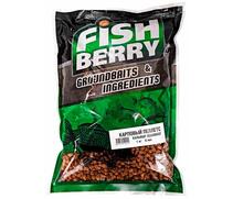 Пеллетс карповый Carp pellets "Кальмар-Осьминог" (коричневый) 6мм - 1кг, фото 