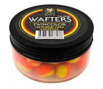 Бойлы нейтральной плавучести двухцветные (Wafters) "Тигровый орех - Кукуруза" 14мм, фото 