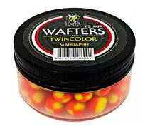 Бойлы нейтральной плавучести двухцветные (Wafters) "Мандарин" 12мм, фото 