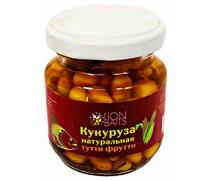 Lion baits Кукуруза натуральная в стеклянной банке "Тутти фрутти" 110мл, фото 