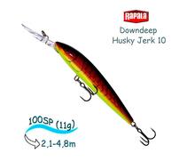 Воблер RAPALA Downdeep Husky Jerk 10, RFCW, Цвет: RFCW, Вес гр: 11, Длина, мм: 100 мм, фото 