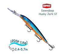 Воблер RAPALA Downdeep Husky Jerk 12, BGH, Цвет: BGH, Вес гр: 15, Длина, мм: 120 мм, фото 