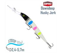 Воблер RAPALA Downdeep Husky Jerk 12, BWB, Цвет: BWB, Вес гр: 15, Длина, мм: 120 мм, фото 